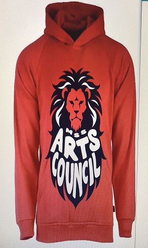 my highschool's 2019-2020 arts council apparel design. by me.